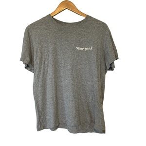Brandy Melville grey ‘New York’ t-shirt